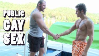 GAYWIRE – Lean Studs With Flawless Bodies Having Outdoor Gay Sex