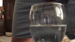 Horny Guy Moans & Drinks His Own Cum! Multiple Male Orgasms