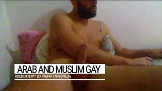 The Arab gay, bearded sex addict. Handsome Anis has never enough of gay sex